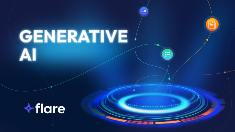 A navy background with the white text "Generative AI."